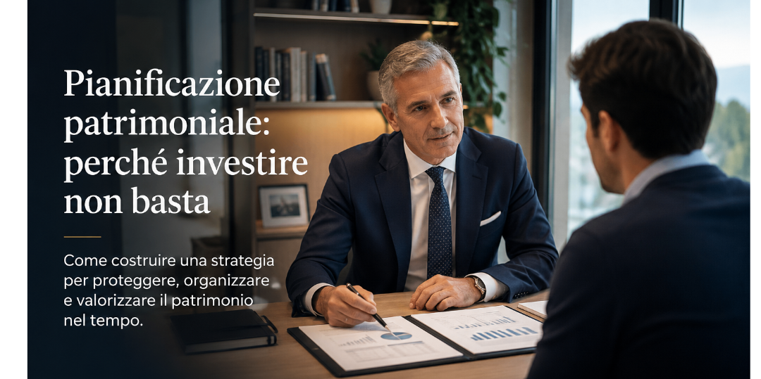 Copertina Pianificazione patrimoniale: perché investire non basta